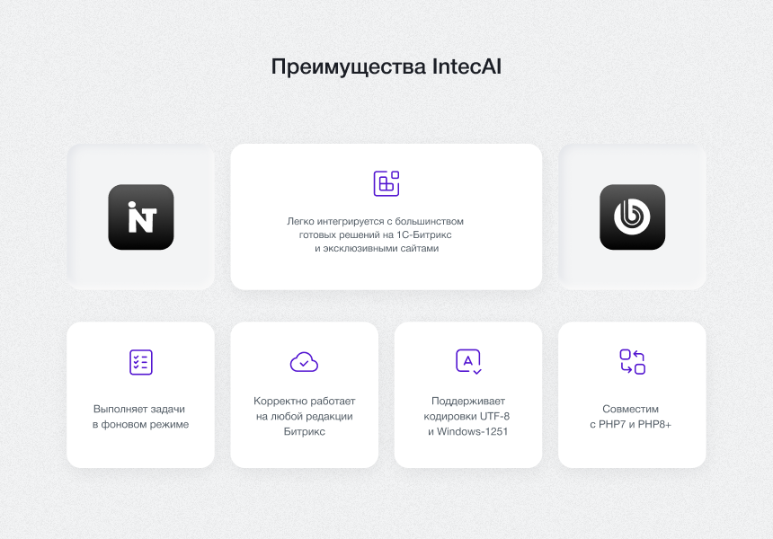 IntecAI - Chat GPT интеграция с сайтом: генерация контента seo-текстов мета-тегов изображений