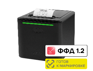 ККТ АТОЛ 55 v2 Ф. Черный. USB. RS-232. Ethernet. 5.0