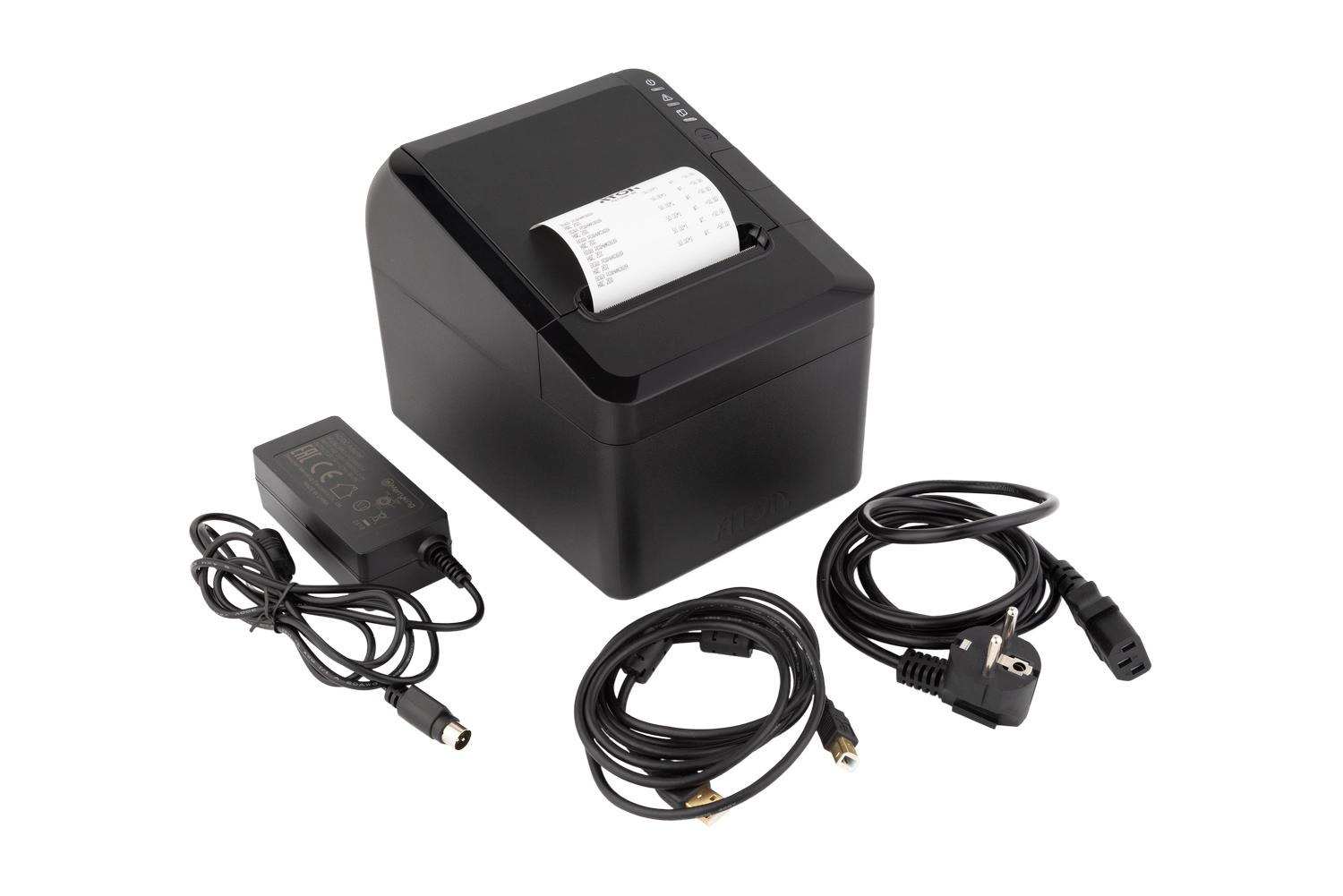 ККТ АТОЛ 27Ф. Черный. Без ФН. USB. RS-232. Ethernet. 5.0