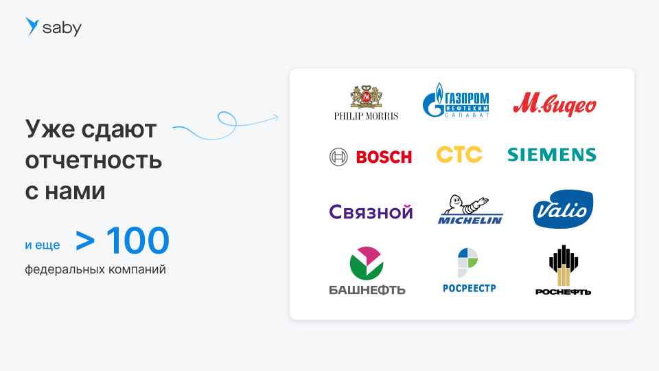 Корпоративный. Saby Report (Отчетность)