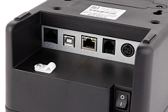 ККТ АТОЛ 27Ф. Черный. Без ФН. USB. RS-232. Ethernet. 5.0