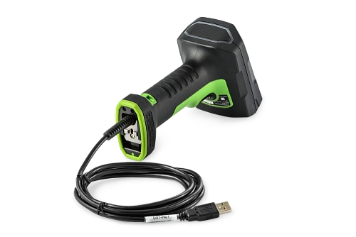 Сканер штрихкода АТОЛ SB8100 (2D, зеленый, USB, RS-232, IP65, без подставки)