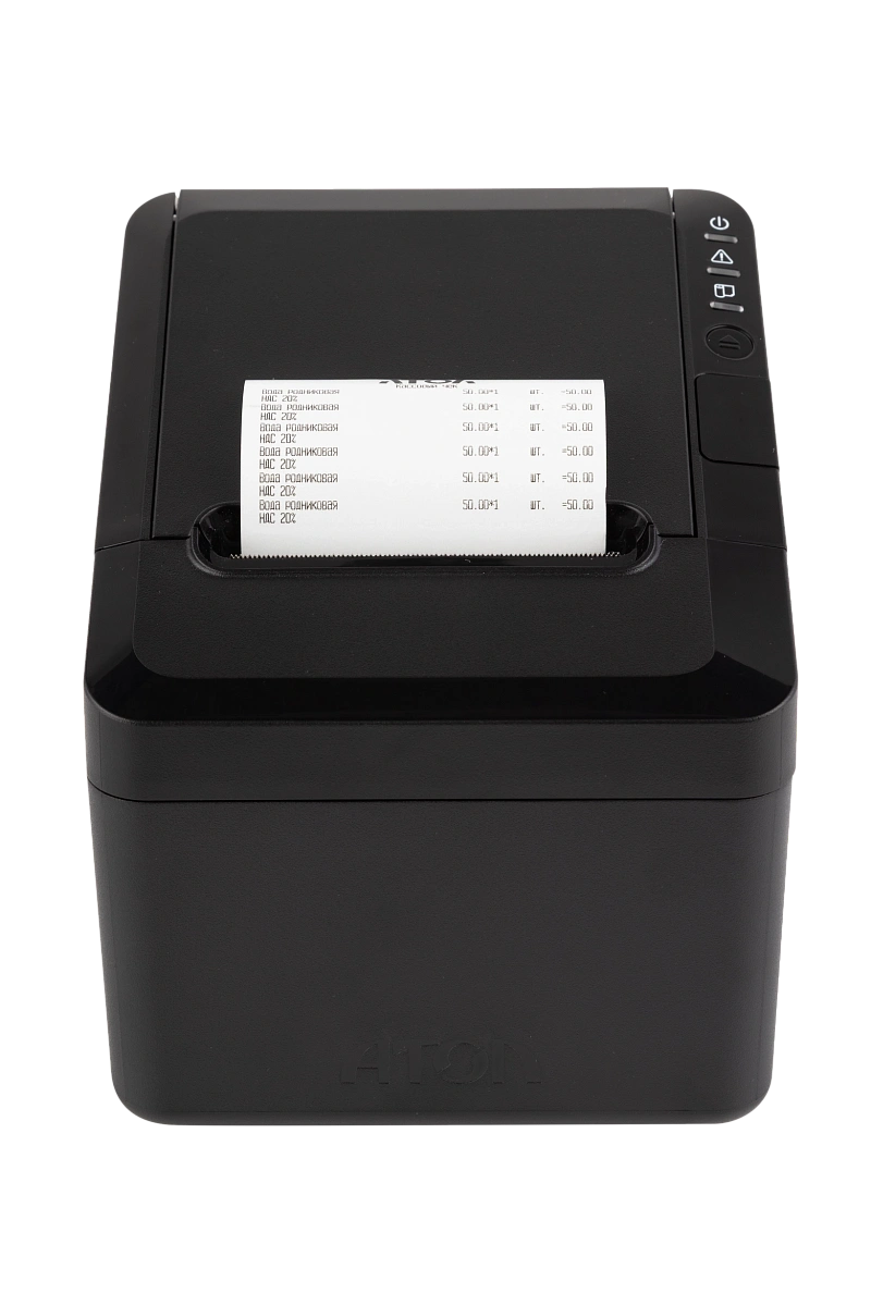 ККТ АТОЛ 27Ф. Черный. Без ФН. USB. RS-232. Ethernet. 5.0