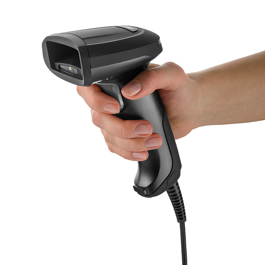 Сканер штрихкода АТОЛ SB3100 (2D, черный, USB, IP42, без подставки)