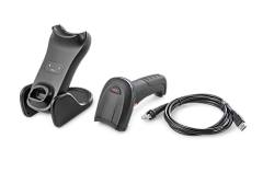Сканер штрихкода АТОЛ SB5100 BT (2D, черный, USB, Bluetooth 5.0, IP42, c подставкой)