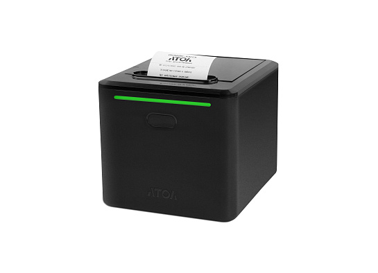 ККТ АТОЛ 55 v2 Ф. Черный. USB. RS-232. Ethernet. 5.0