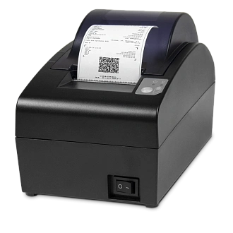ККТ АТОЛ 55Ф. Черный. Без ФН. USB. RS-232. Ethernet. 5.0